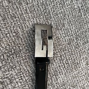 Womens Black Gucci Belt